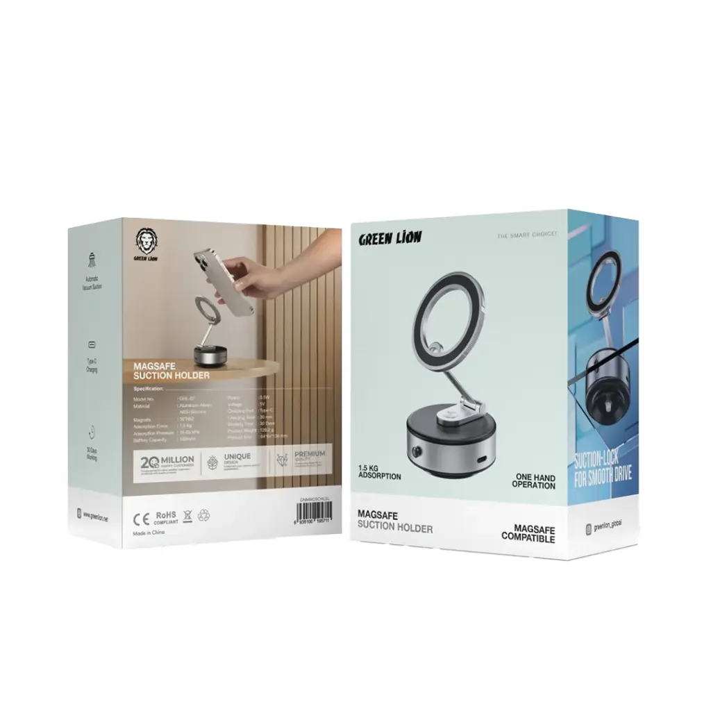 فروشگاه آنلاین نخلینو   - هولدر وکیوم پایه دار مگ سیف گرین لاین